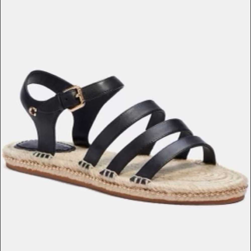 Coach  Womenś Carissa Espadrille Sandal Size 8.5
